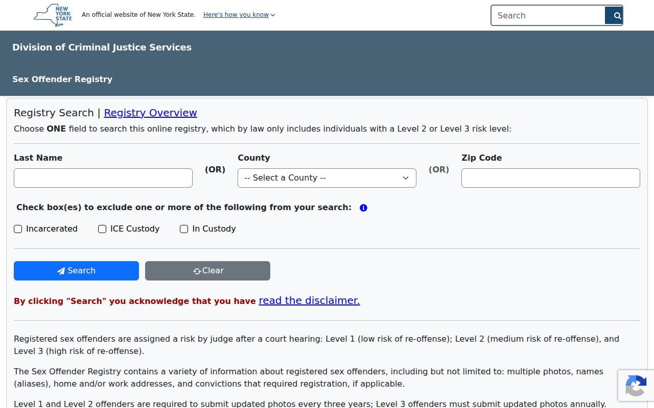 Monroe residents directory official New York registry search fields